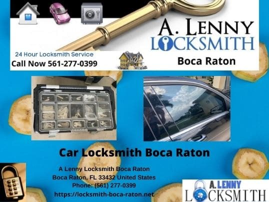 Boca Raton locksmiths can help 24 hours a day